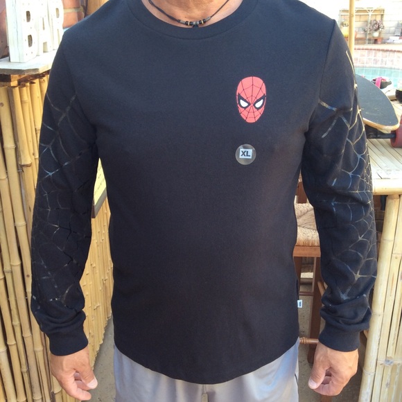 vans marvel spiderman shirt